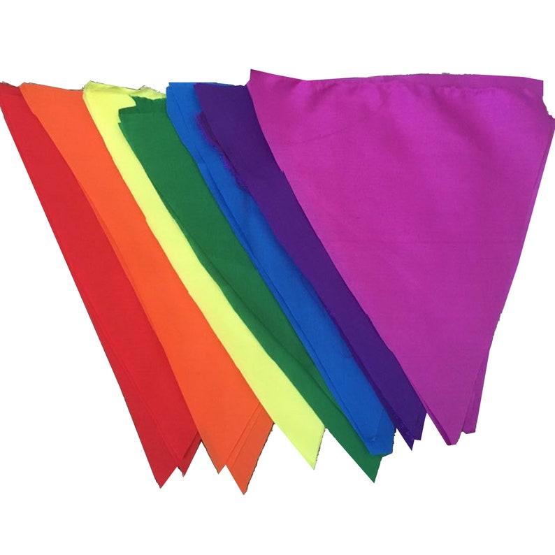 NHS and Key Worker Rainbow Bunting Packs or Ready Made