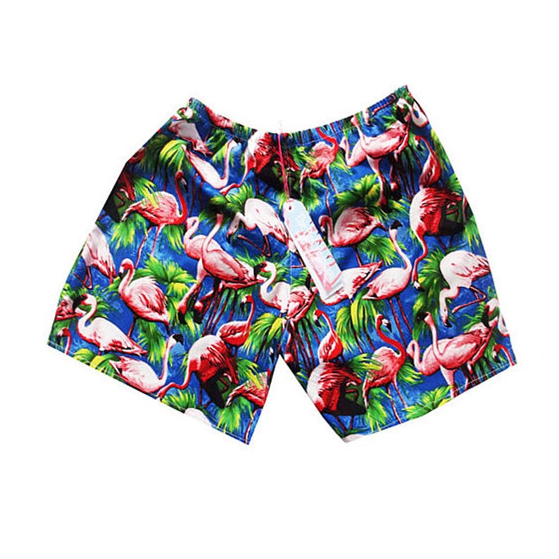 Etstk Flamingo Birds Kids Lightweight Beach Shorts for Boys Etstk Flamingo Birds Kids Lightweight Beach Shorts for Boys