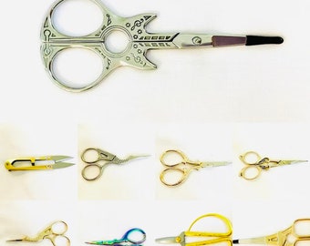 Pretty Vintage Style Embroidery Scissors