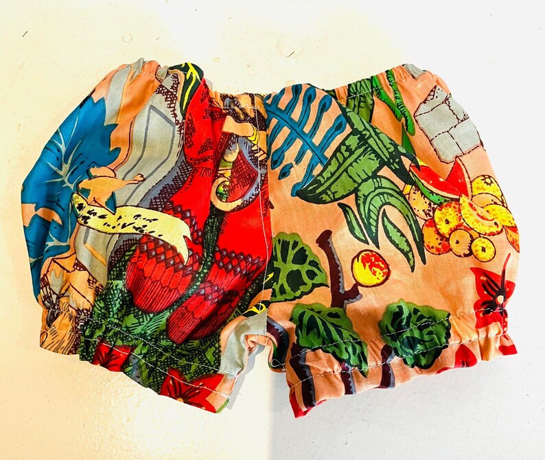 Frida Kahlo Frilled Leg Baby and Toddler Nappy Cover Bloomer Shorts image 3