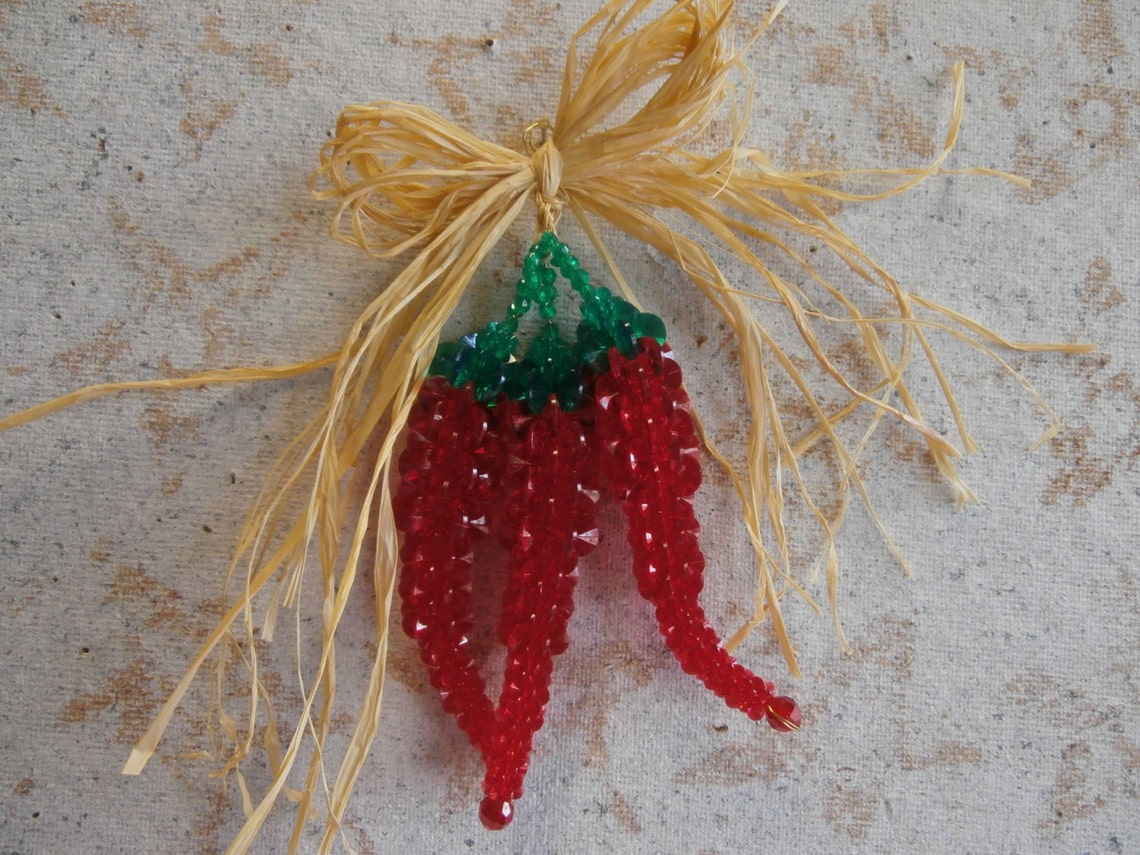 Chili Pepper, Chili Pepper Ornament, Wall Hanging, Package Decor - Etsy