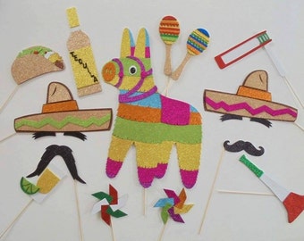 Cinco de Mayo party/mexikanische Fiesta-Fotorequisite mexikanische Feier