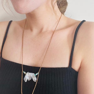 Hanging Icicle Necklace