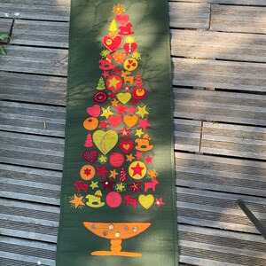 My beautiful tree – Felt Christmas wall decoration