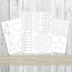 Montessori Cutting Practice