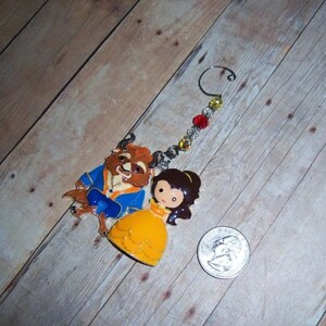 Beauty and the Beast Christmas Ornament // Belle and Prince X-Mas Ornament // Princess Xmas Ornament // Holiday Decor // Stocking Stuffer