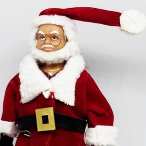 Dolls House Deluxe Father Christmas Santa Clause Miniature 1/12th Scale Xmas
