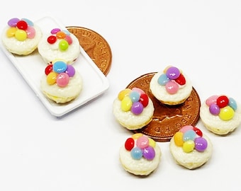 Puppenhaus Miniatur Cupcakes: 1/12 Backblech