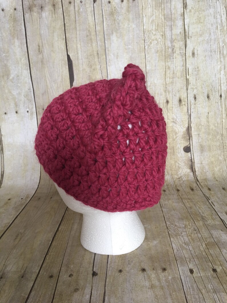 cat Hat Adult Women/'s Pink Raspberry Pussy Hat women/'s March Pussyhat Kitty Beanie
