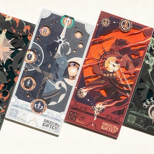 Nuts Fanart - Illustration numérique dessinée en 2023 - Inspiré par les cartes acryliques et les impressions giclées en édition limitée de Baldur's Gate3