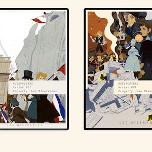 Les Miserables Poster Giclee Large PRINT|Les Misérables|Limited Edition Posters