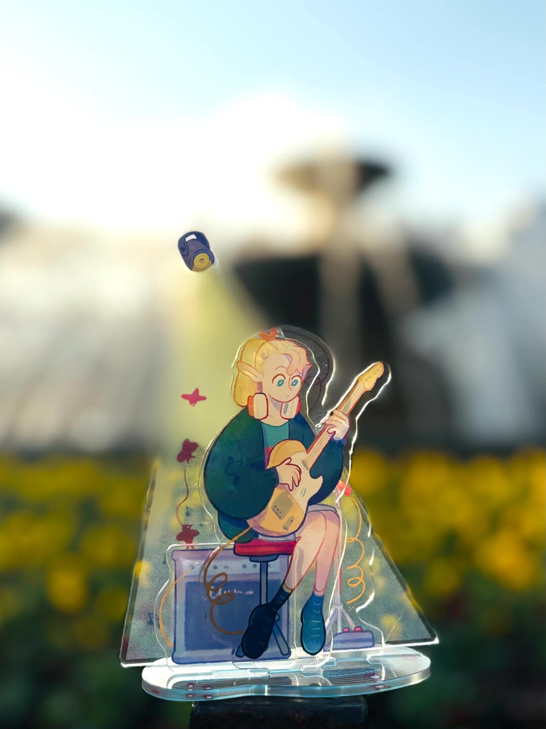 Dungeon Meshi Fan Art Magic School GIRLS BAND Falin Marcille Acrylic ...