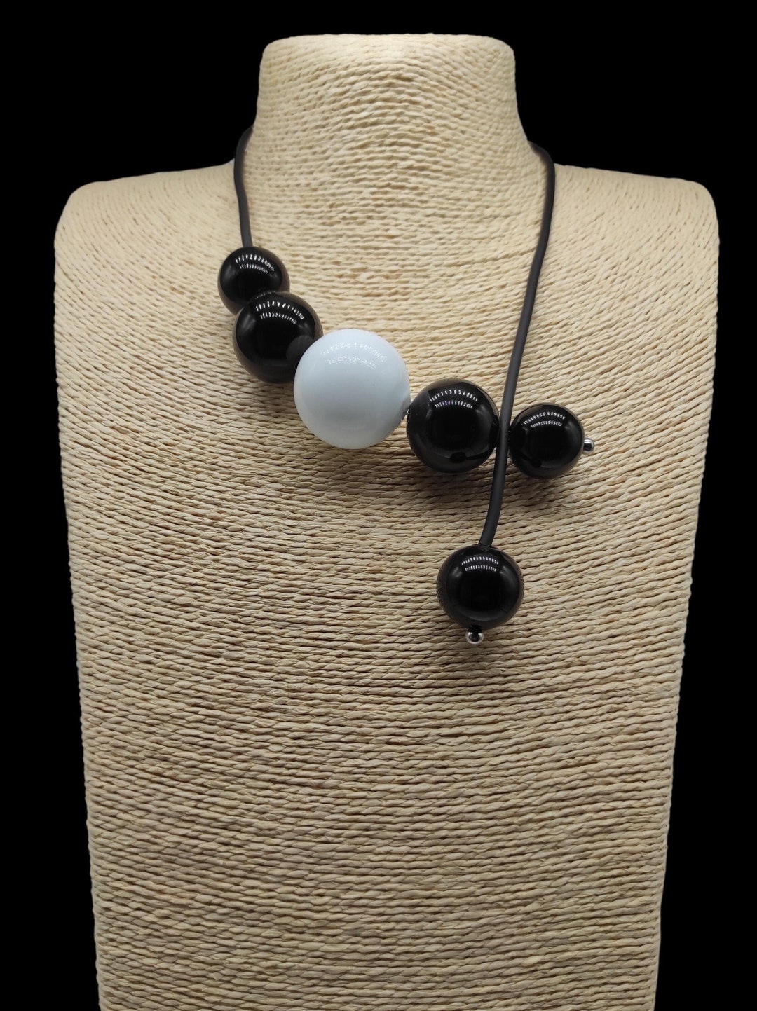 Murano Glass Necklace Blown Glass Necklace Bubble Necklace Etsy