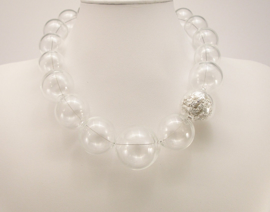 Murano Glass Blown Necklace, Blown Glass, Jewels, Blown Beaded