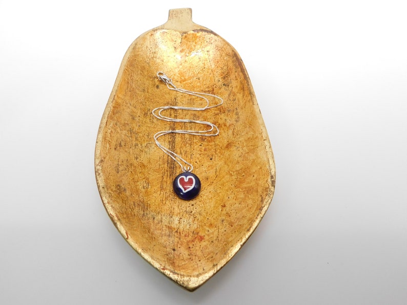 Murano Glass necklace,glass pendant, venetian Jewel, Murano pendant, glass necklace, Made in Italy image 4