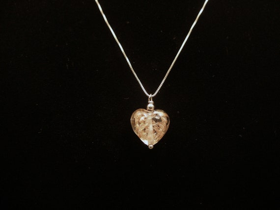 Argento heart necklace best sale