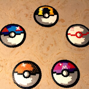 Pokeball Coasters