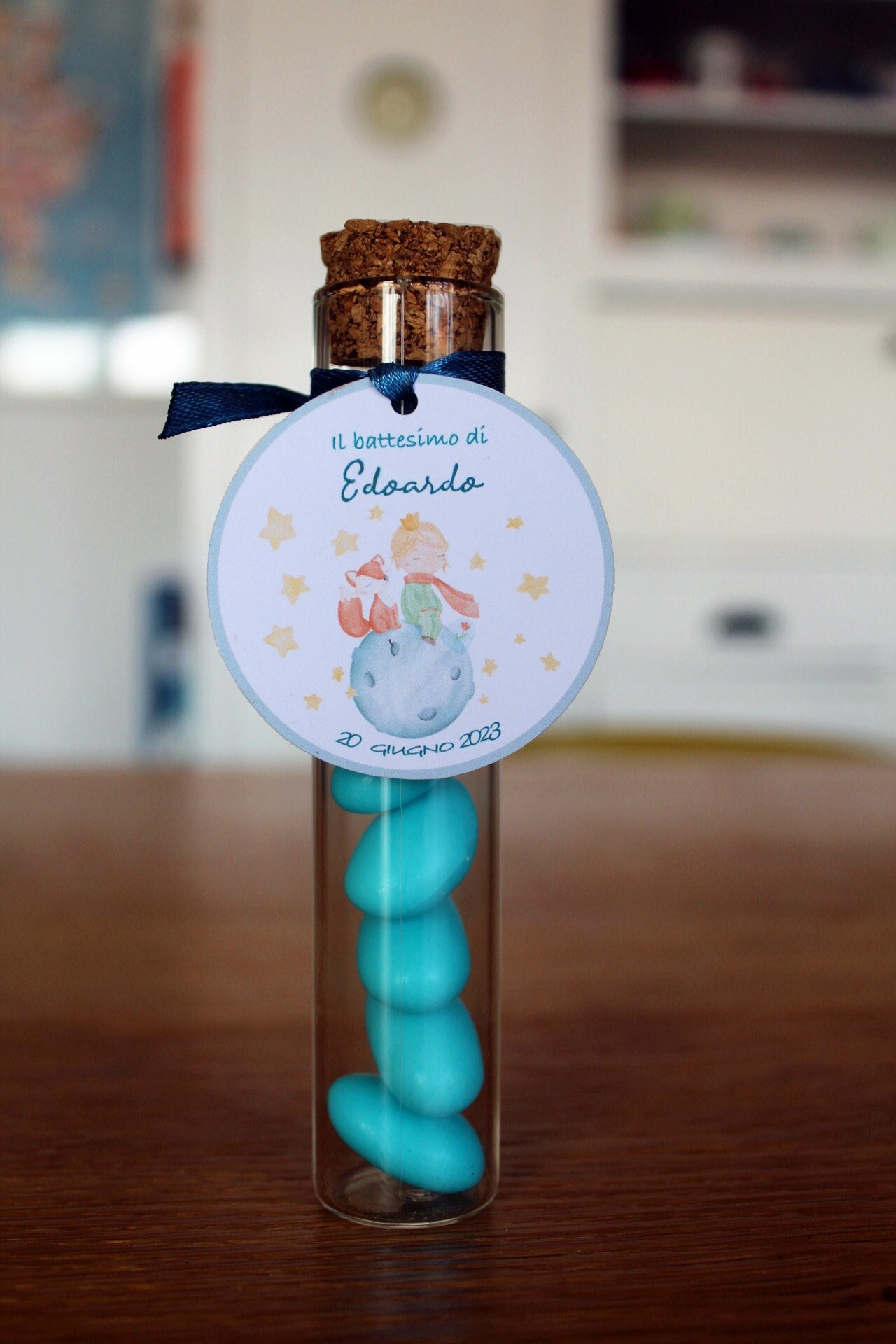 TAG CONFETTI baptism little prince / birthday tag, communion tag, little prince tag, customizable tag, little prince party