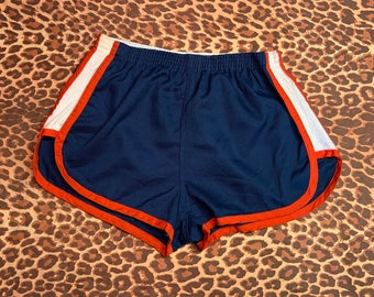 Vintage 70s Shorts with Terrycloth Stripes