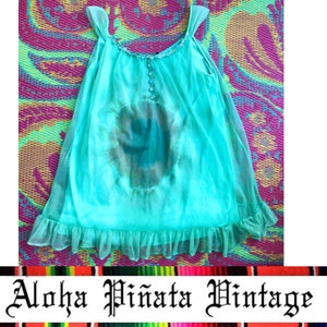 Vintage Babydoll Slip Tie-dye