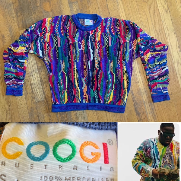 Coogi Sweater - Etsy