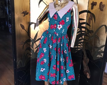 Vintage Floral Dress by Robbie Bee