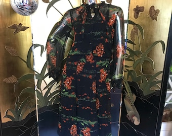 Vintage Floral Dress