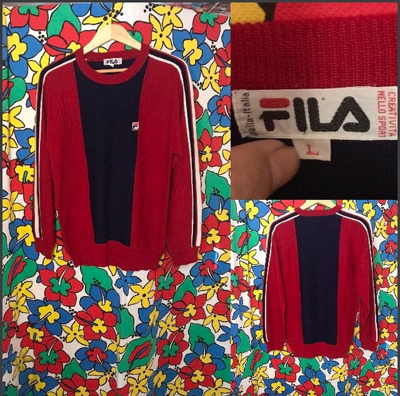 Vintage Fila Sweater Italia - image 1