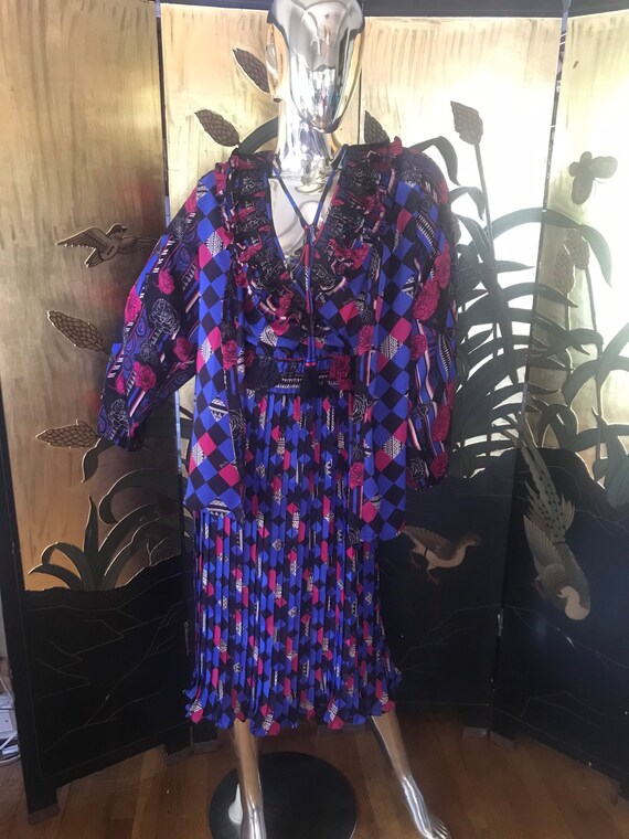 Vintage Diane Freis Dress and Jacket Set - image 2