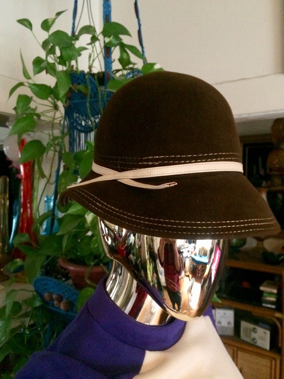 60s Brown Hat