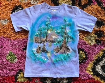 Vintage T-shirt with Glitter