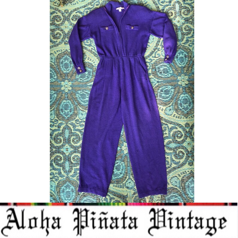 Vintage St John Knit Jumpsuit image 2
