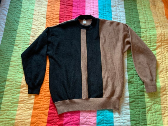 Vintage 60s Mod striped Sweater - image 4