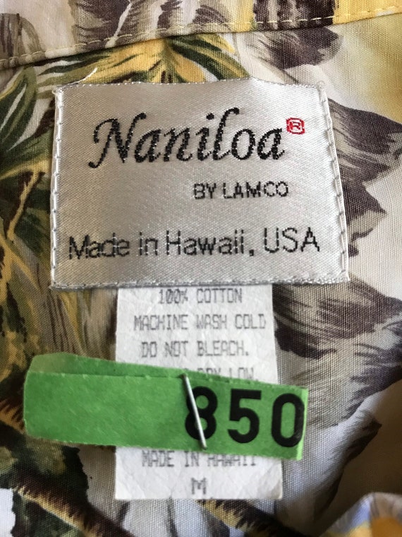 Vintage Hawaiian Shirt by Naniloa of Hawaii - image 6