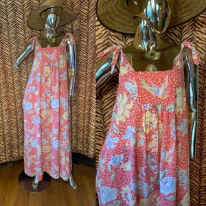 Vintage Hawaiian Dress image 1