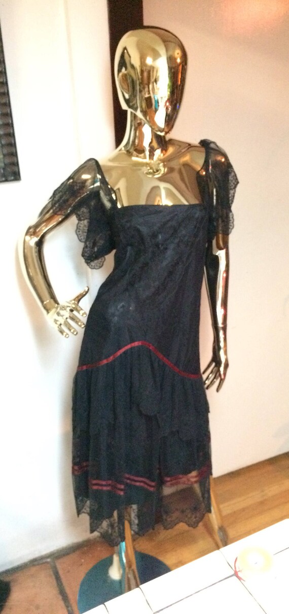 Vintage Lace Dress CeeGee by Sue Wong- Joseph Magn