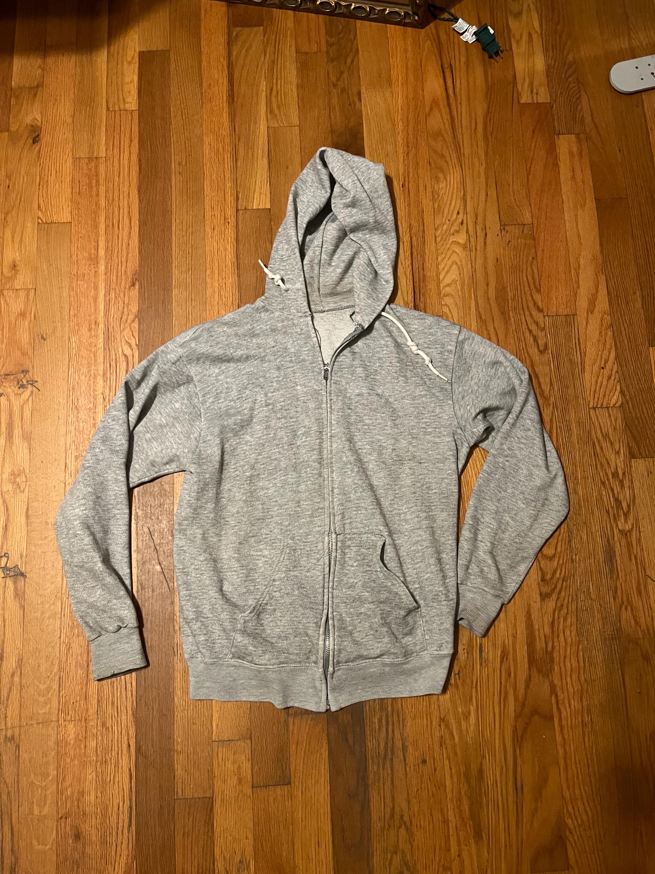 トップス 70s~ vintage ZIP UP Hoodie Made in USA 70s Zip Hoodie Grey - Etsy