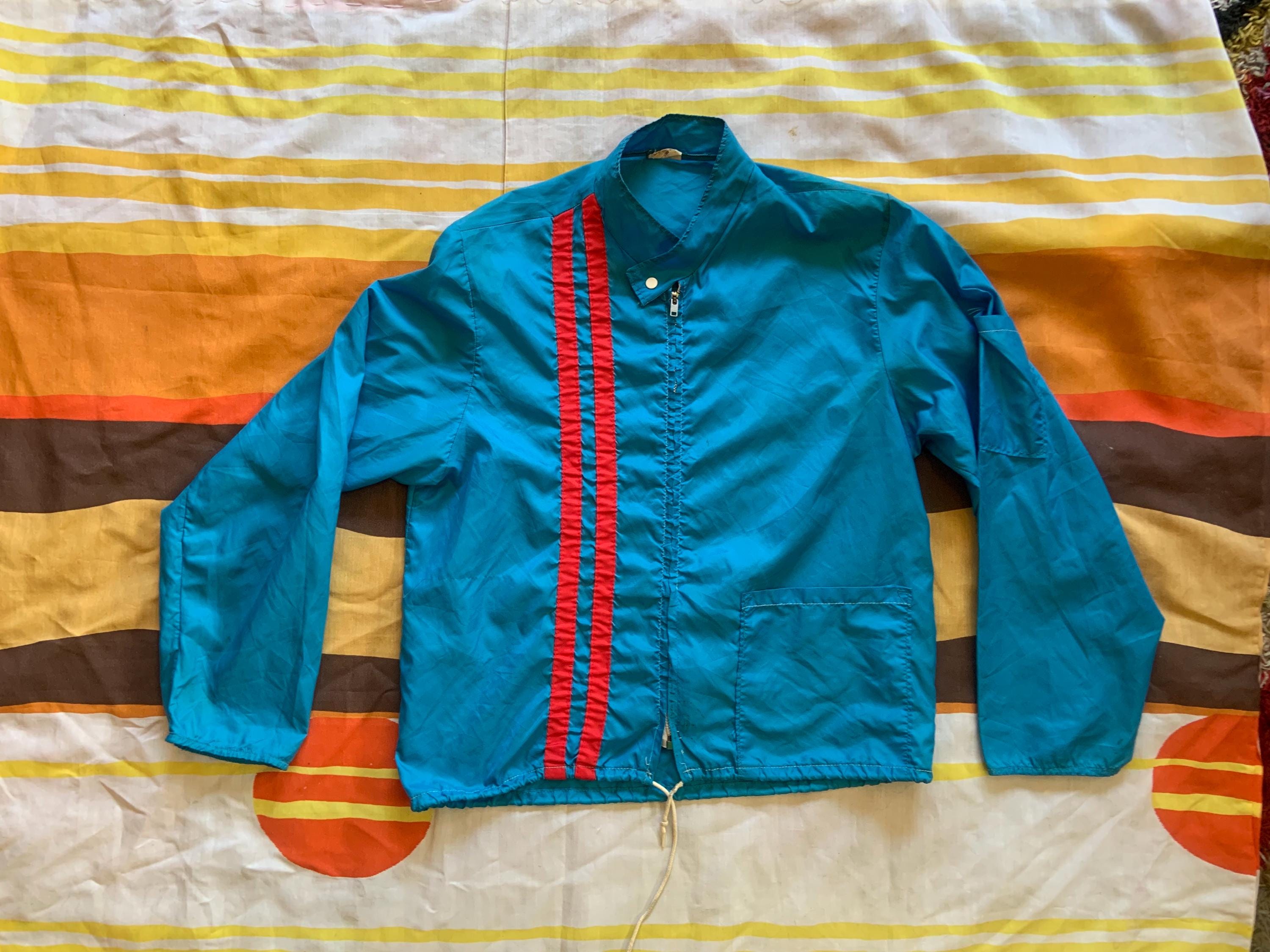 60’s〜Angelica work jacket Vintage Angelica Red Cropped Workwear Jacket Canvas 100