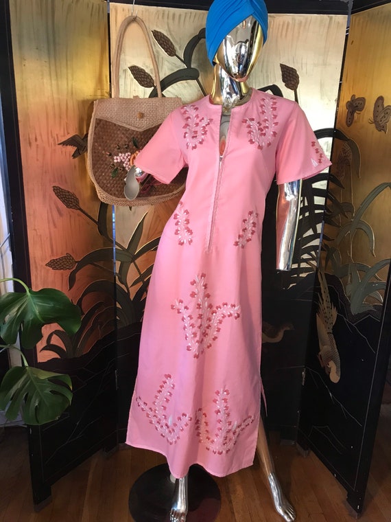 Vintage Embroidered Dress - image 4