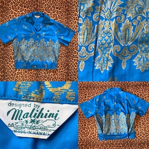 50s ビンテージ　Malihini アロハ　vintage 50s vintage MALIHINI アロハ ビンテージ Vintage Malihini