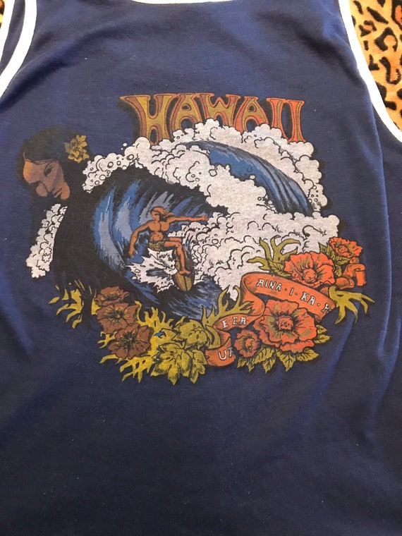 Vintage Hawaiian Tank top sandbags sportswear View 2