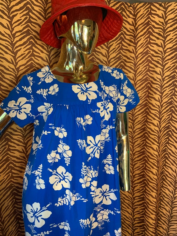 Vintage Hawaiian Muumuu Floral Dress by Ui-Maikai - image 3