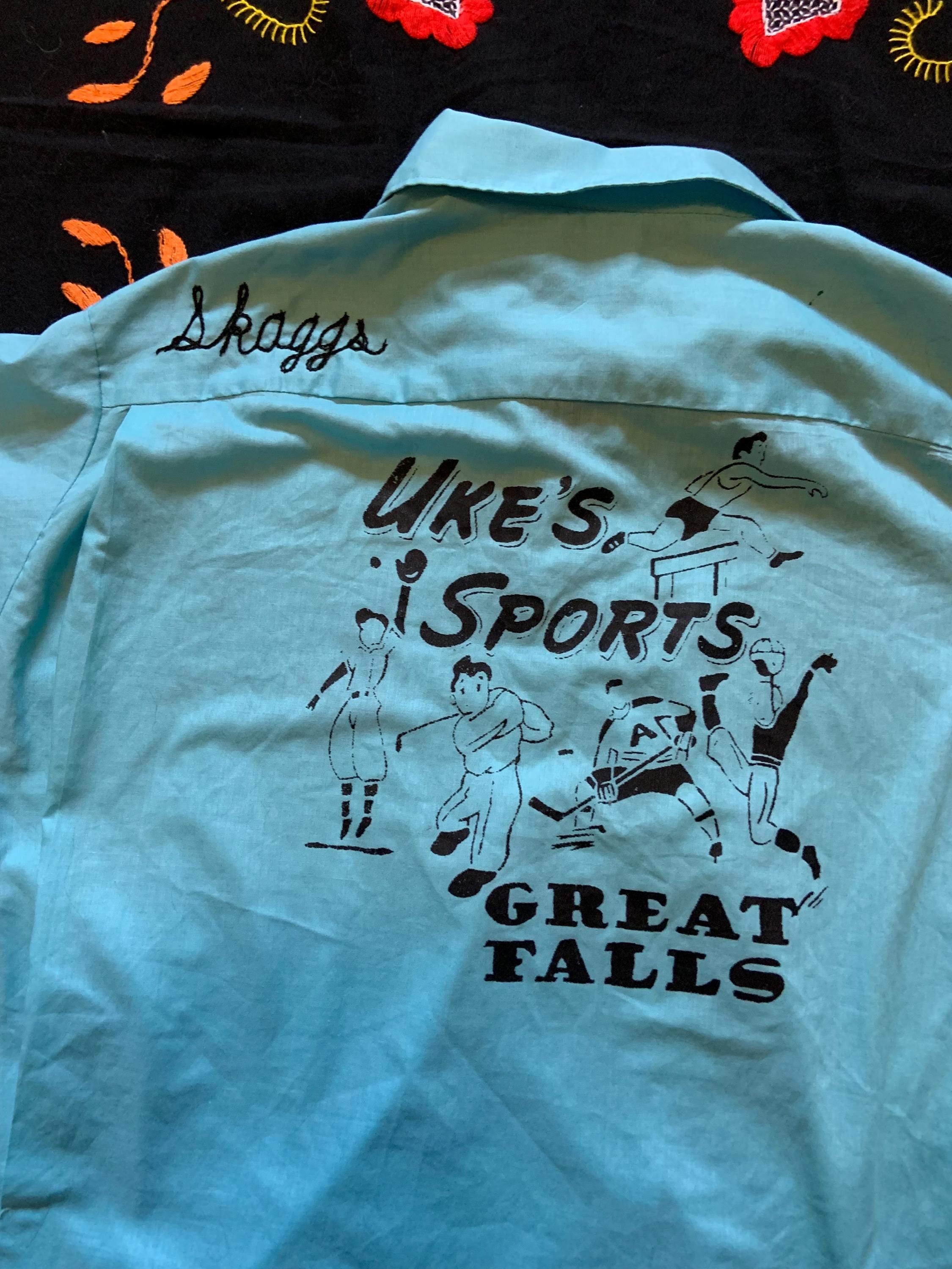 Vintage 60s Bowling Shirt With Embroidered Name by Hilton - Etsy
