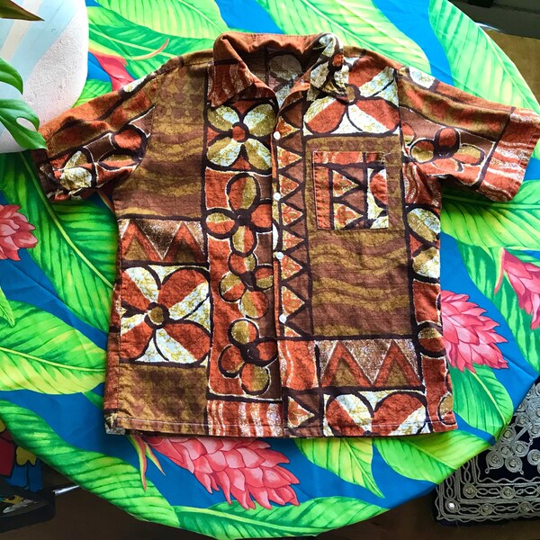 Baxter Modern Tartan Vintage Leaves Hawaiian Shirt main image 1