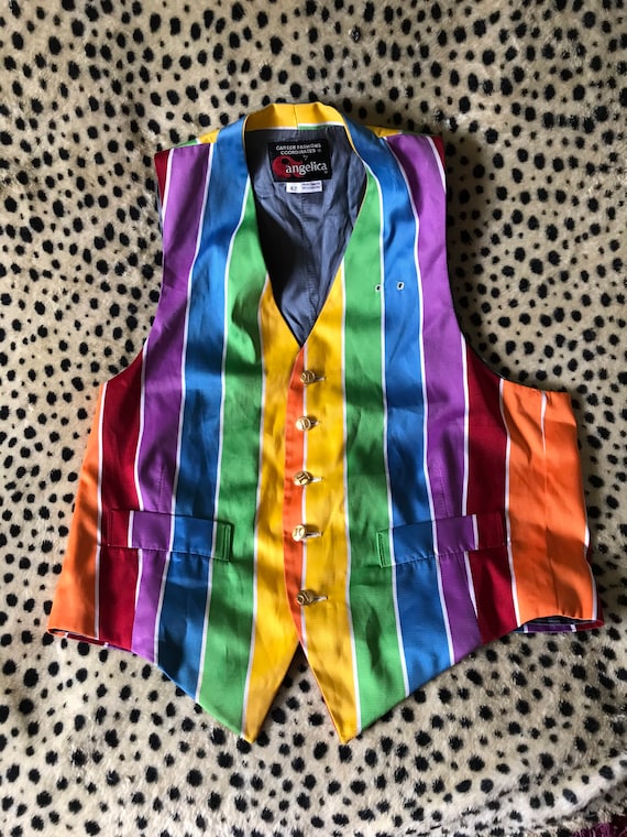 Vintage Rainbow Vest