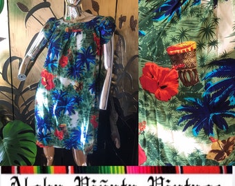 Vintage Hawaiian Dress Muumuu