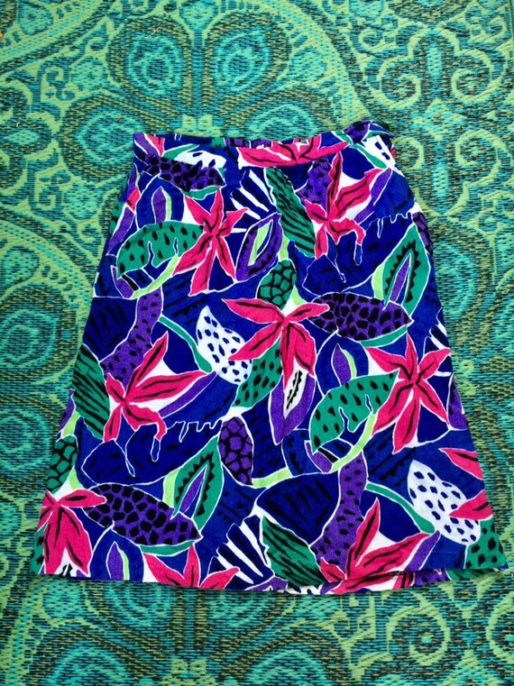 Vintage Tropical Skirt