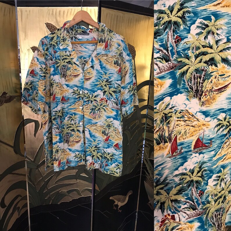 Vintage Hawaiian Shirt image 1