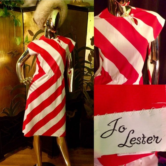 Vintage 60s Mod Dress By Jo Lester