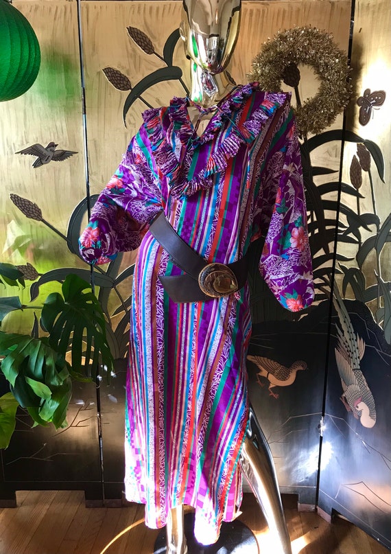 Vintage Diane Freis Caftan Dress